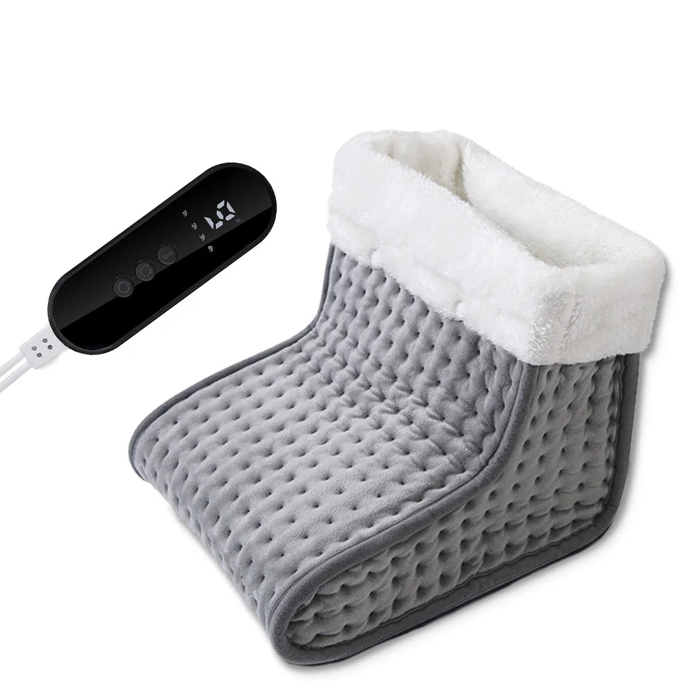 26*28*22cm Electric Heated Foot US/EU Warmers Soft Feet Heating Pad 9-gear adjustable temperature Electric shoe heating pad